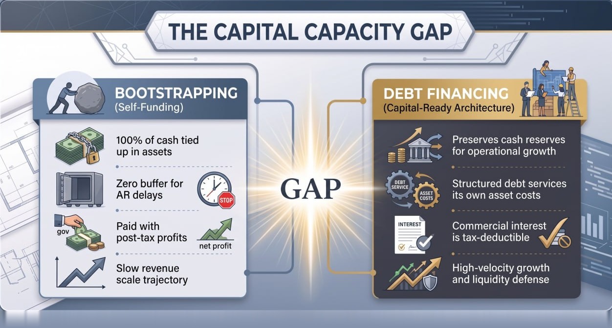 The Capital Capacity Gap — bridging what business owners know and what lenders need to see